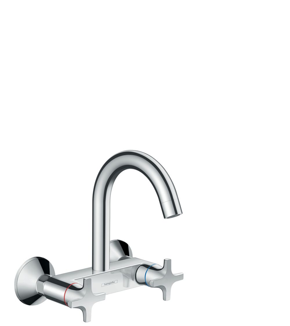 https://raleo.de:443/files/img/11eeea3f65f10e8092906bba4399b90c/size_l/Hansgrohe-HG-Logis-M32-2-Griff-Kuechenmischer-Eco-Wandmontage-Highspout-1jet-Chrom-71284000 gallery number 1